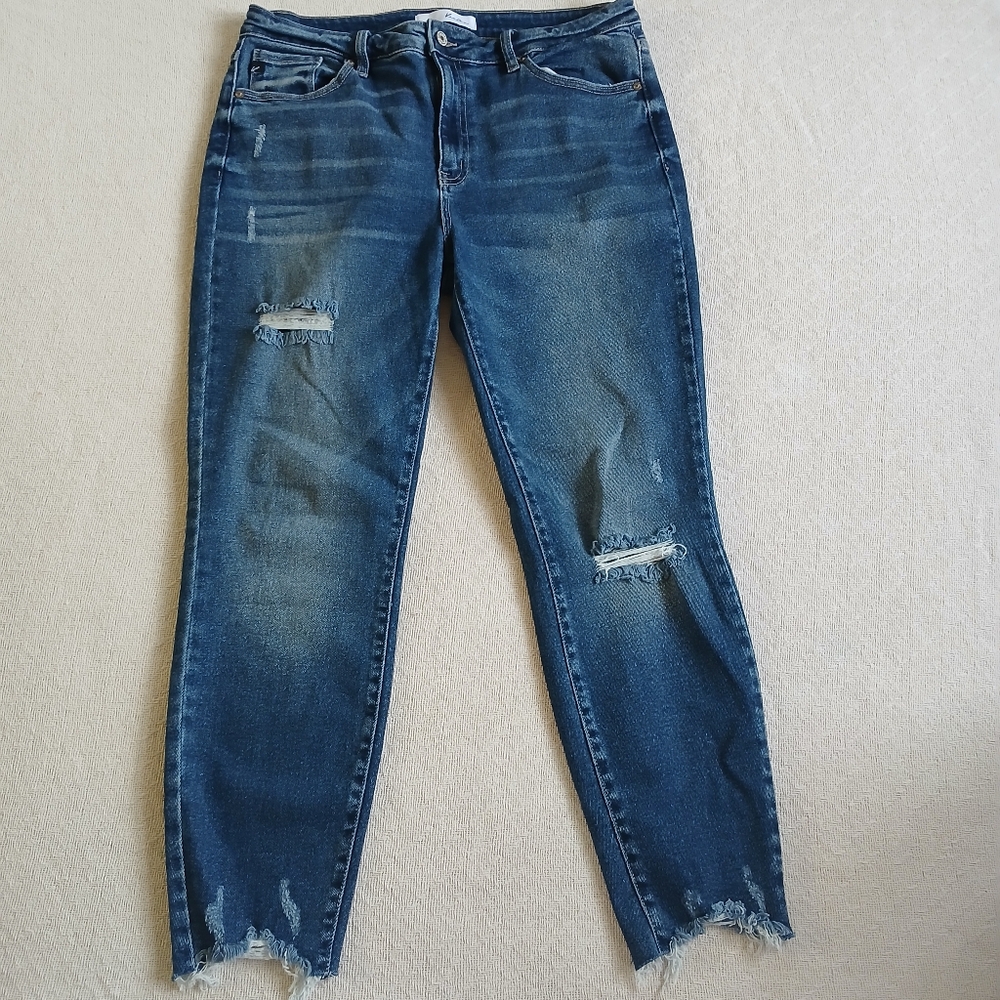 kancan ♡ high rise ankle skinny jeans declan